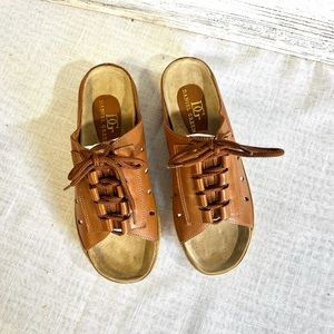 Daniel green sandal brown leather 9m